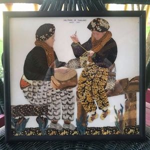 Real Butterfly Wing Collage Wall Art (Real Wings)